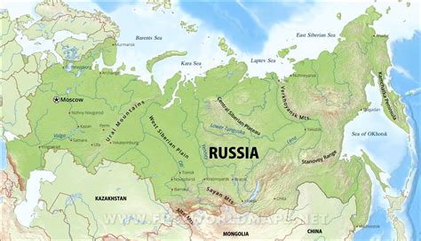 Physical Map Of Europe And Russia Best Map Collection | Images and Photos finder