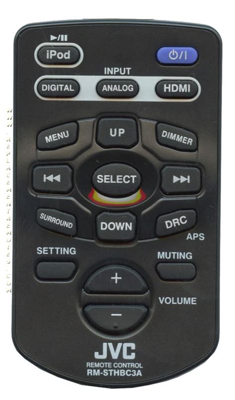 Buy JVC RMSTHBC3A Sound Bar System Sound Bar Remote Control