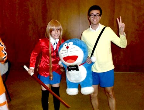 Taiga, Doraemon and Nobita cosplay by NaryaBlackfyre on DeviantArt