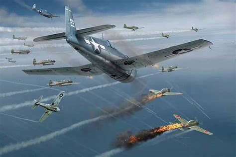 Classic Battles pic #16: Philippine Sea, June 19-20, 1944. (Artwork by ...