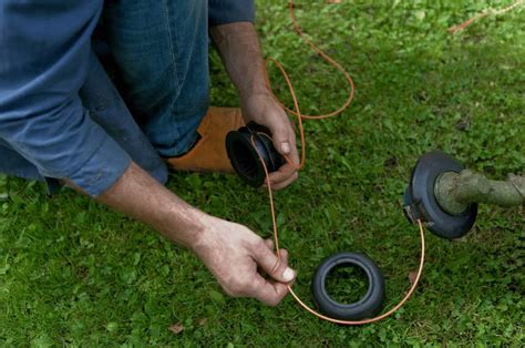 How to Put Whipper Snipper Cord On - Yard Work