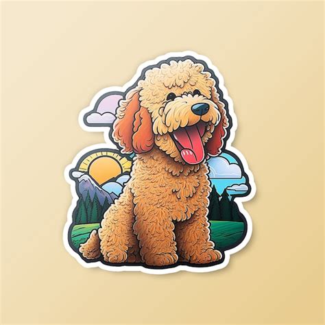 Golden Doodle Stickers - Etsy