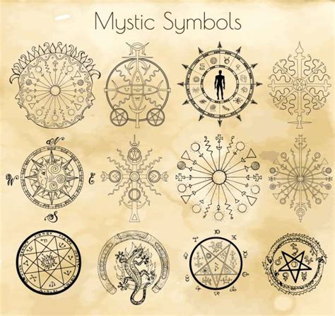 7,600+ Wiccan Symbols Stock Illustrations, Royalty-Free Vector Graphics ...