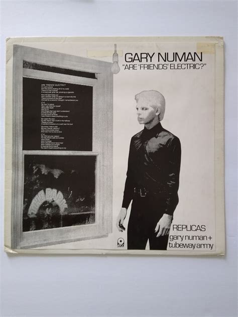 Gary Numan Are Friends Electric Vinyl 12 Record Promo | Etsy