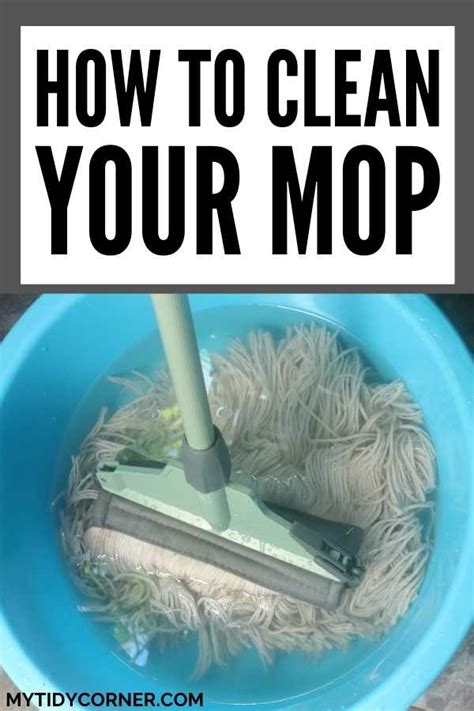 How to Clean a Mop – Cleaning and Sanitizing Your Mophead