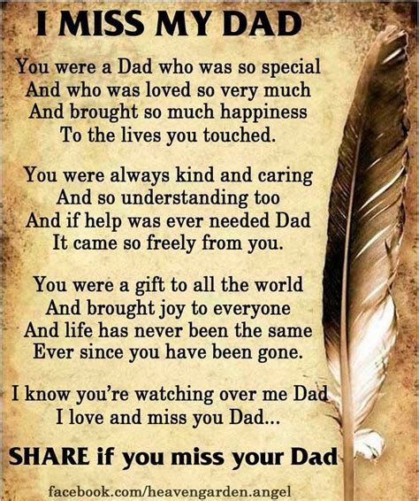 I miss my dad | Dad quotes, I miss my dad, Dad poems