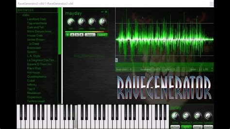 Rave Generator 2 by wavosaur 64-bit Free VST Plugins - YouTube