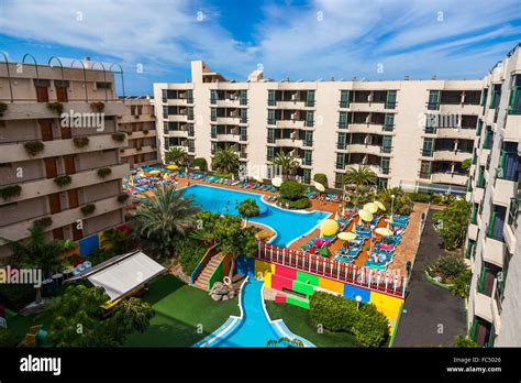 Pool in hotel Stock Photo - Alamy