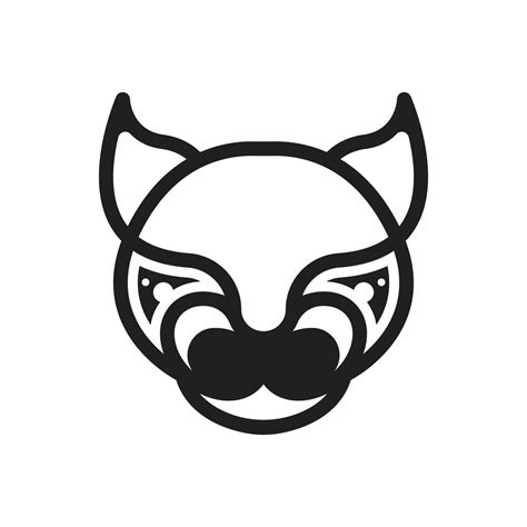 Panther head logo icon vector design 17646313 Vector Art at Vecteezy