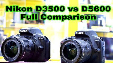 Nikon D3500 Vs Nikon D5600 Comparison - Bestoflens