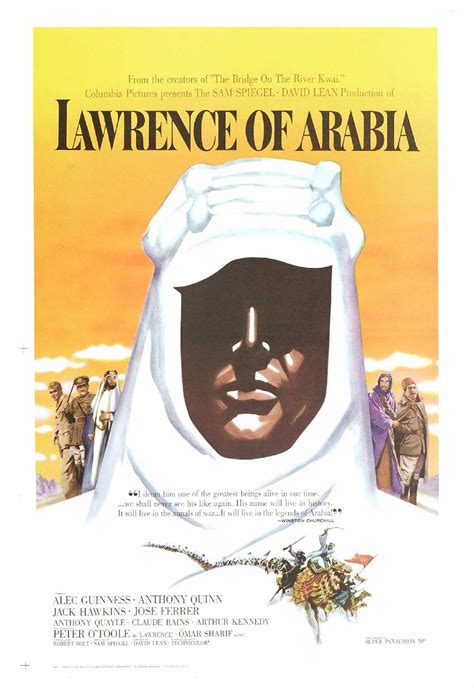 Lawrence of Arabia (#1 of 9): Extra Large Movie Poster Image - IMP Awards