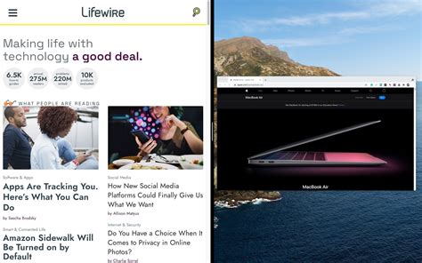 How to Do Split Screen on a MacBook Air