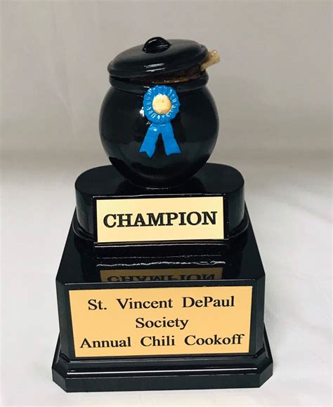 Chili cook off trophy | Etsy