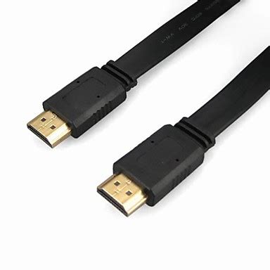 HDMI 1.4 Version Flat Cable for Samsung SONY Smart LED HDTV, APPLE TV ...