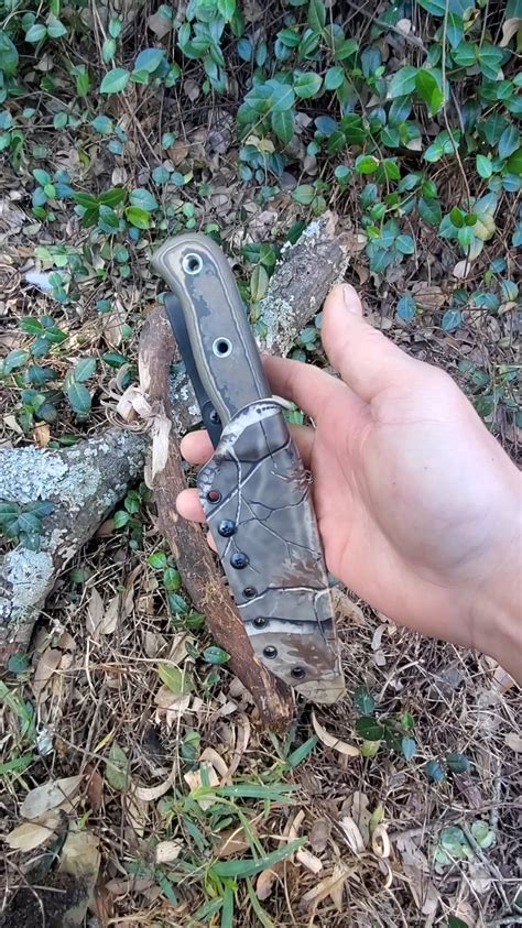 5" scandi grind on some Magnacut : r/Bushcraft