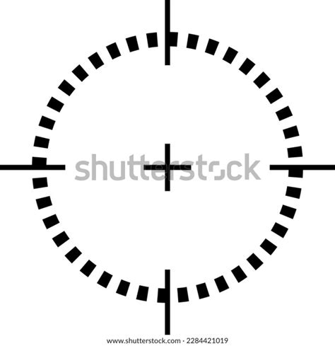 Crosshair Gun Sight Vector Icons Set Stock Vector (Royalty Free ...