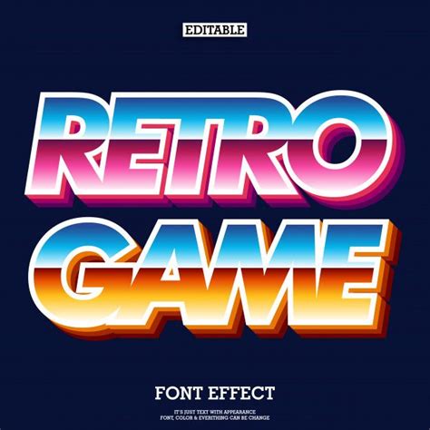 Retro Arcade Game Font For Brand Logotype | Retro arcade games, Retro arcade, Game font