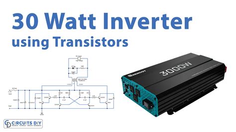 Simple Inverter Circuit Using Ic 555 - Circuit Diagram