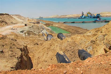 ETEC Makes Part of Egypt's Mega Project the Suez Canal Expansion.