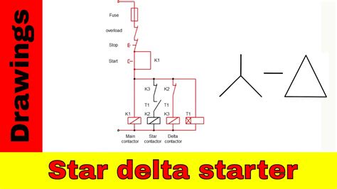 Power Diagram Of Star Delta Starter