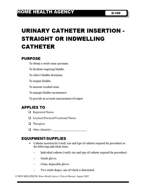 URINARY-CATHETER-INSERTION | PDF | Catheter | Urology