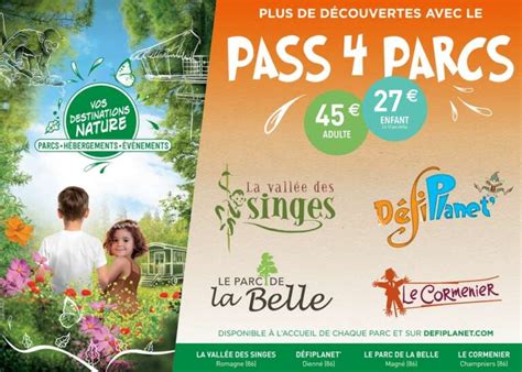 Pass 4 parcs La Vallée des Singes