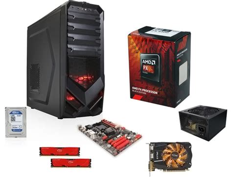 $89 off AMD FX-4300 3.8GHz Quad-Core Barebones PC Combo