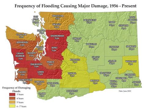 Washington State Flood Map - Printable Map