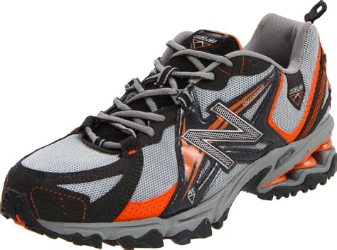 New Balance Mens Mt810 Trail Running Shoe in Gray for Men (grey/orange ...