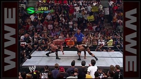 The Rock vs. Brock Lesnar: SummerSlam 2002 - Undisputed WWE ...