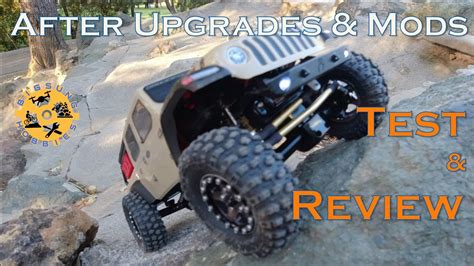 1/24 Scale Axial SCX24 Jeep Gladiator | Ep. 8 - After Upgrades & Mods Test & Review - YouTube