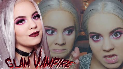 Halloween Glam Vampire Makeup | All Drugstore - YouTube