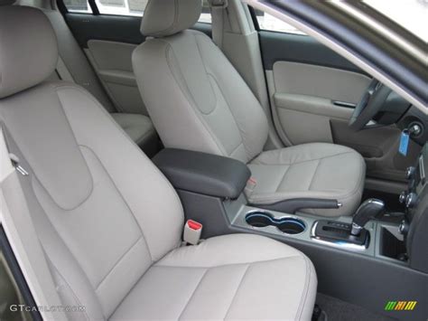 Medium Light Stone Interior 2012 Ford Fusion Hybrid Photo #56521819 | GTCarLot.com