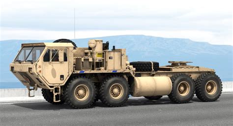 3D Military Truck Oshkosh HEMTT M985 Sand model | 3D Molier International