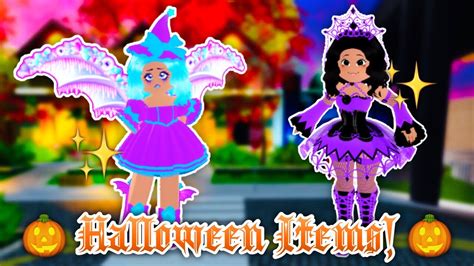 HALLOWEEN SET, BAT MO HEELS & HALLOWEEN WINGS Are BACK! Royale High Update - YouTube