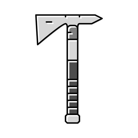 tactical axe hatchet color icon vector illustration 19558338 Vector Art ...