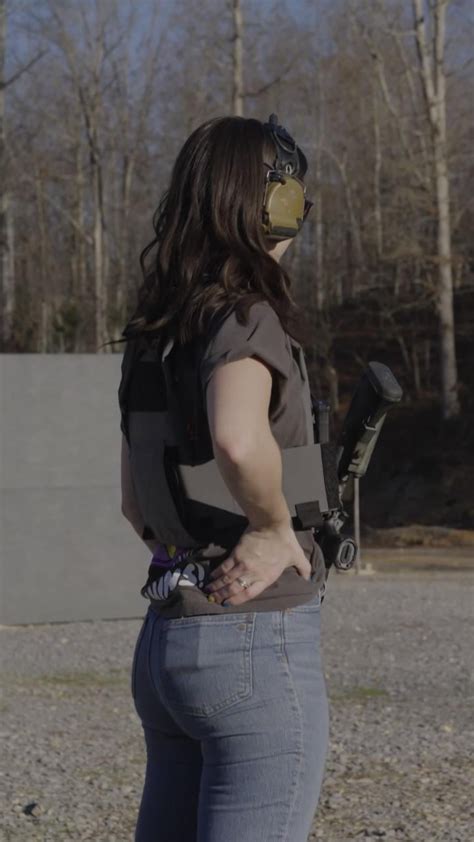 Brett Cooper on the firing range : r/ConservativeHotties