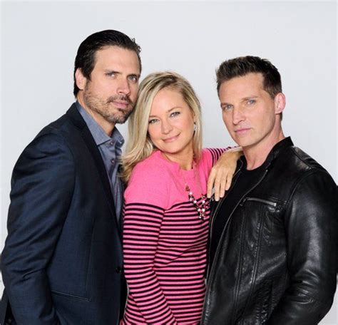 Joshua Morrow Sharon Case & Steve Burton | Steve burton, Young and the ...