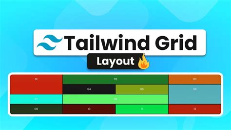 Tailwind CSS Grid Layout with React - For Beginners - YouTube