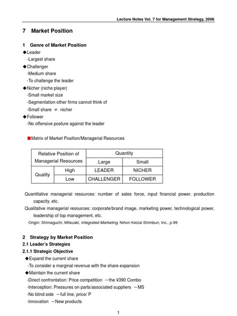 ️ Market leader challenger follower nicher examples. Market Dominance ...