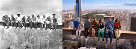 The Beam At Top Of The Rock :: Join in to Recreate the 1932 "Lunch Atop a Skyscraper" Photo ...