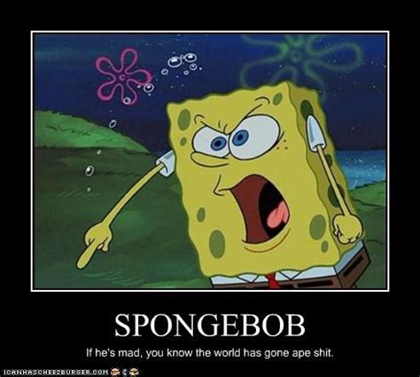 Spongebob goes crazy