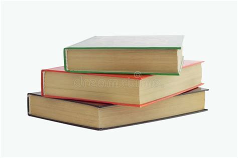 Fore Edge of Stack of Three Books Stock Image - Image of hardcover, page: 33957651