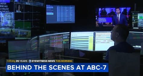 Chicago news: Behind The Scenes at ABC7 Eyewitness News This Morning ...