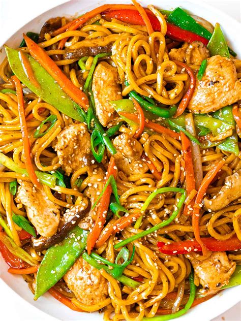 The Best Chicken Lo Mein - Drive Me Hungry