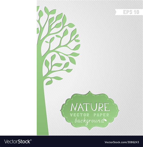 Nature paper background Royalty Free Vector Image