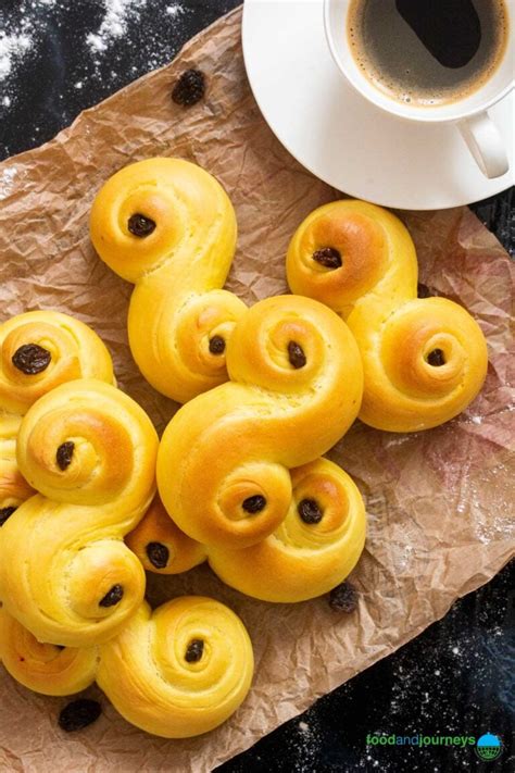 Swedish Saffron Buns (Lussekatter) | Food and Journeys