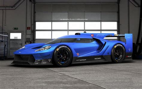 Fan Rendering of a Ford GT Le Mans Car Is GLORIOUS