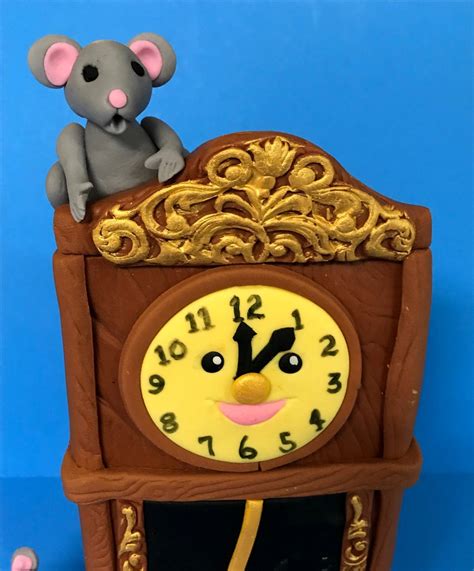 Hickory Dickory Dock Clock and Mice | Etsy