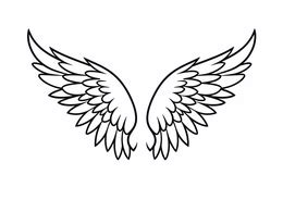 Angel Wings Coloring Pages: Top 33 Free Printable Designs